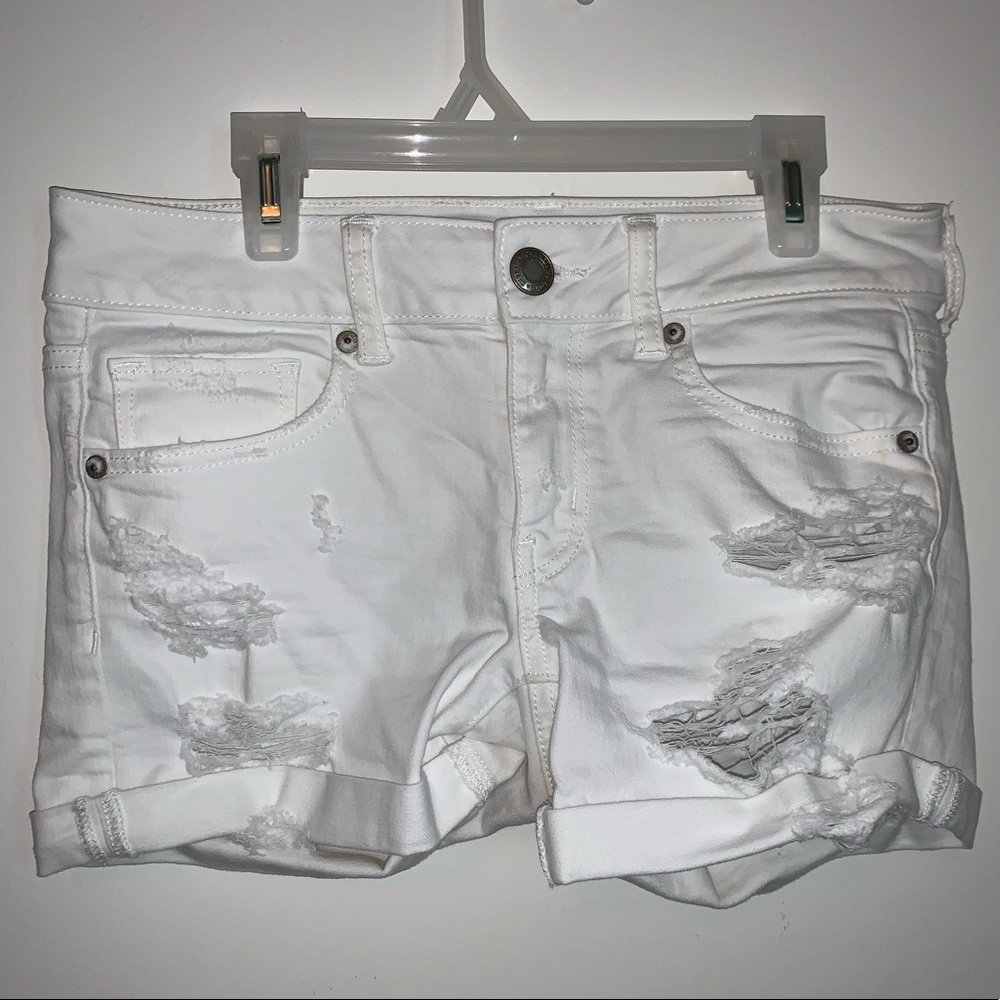 american eagle jean shorts